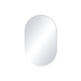 Pill Oval 750mm x 1200mm Frameless Mirror with Polished Edge