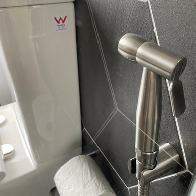 Premium Bidet Trigger Spray, Stainless Steel
