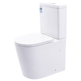Q Flush Back to Wall Toilet Suite | Gloss White |