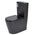 Q Flush Back to Wall Toilet Suite | Matte Black |