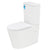 Q Flush Back to Wall Toilet Suite | Matte White |