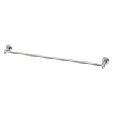 Phoenix Radii SS 316 Single Towel Rail 800mm Round Plate | Stainless Steel |