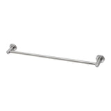 Phoenix Radii SS 316 Single Towel Rail 600mm Round Plate | Stainless Steel |