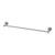 Phoenix Radii SS 316 Single Towel Rail 600mm Round Plate | Stainless Steel |