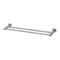 Phoenix Radii SS 316 Double Towel Rail 600mm Round Plate | Stainless Steel |