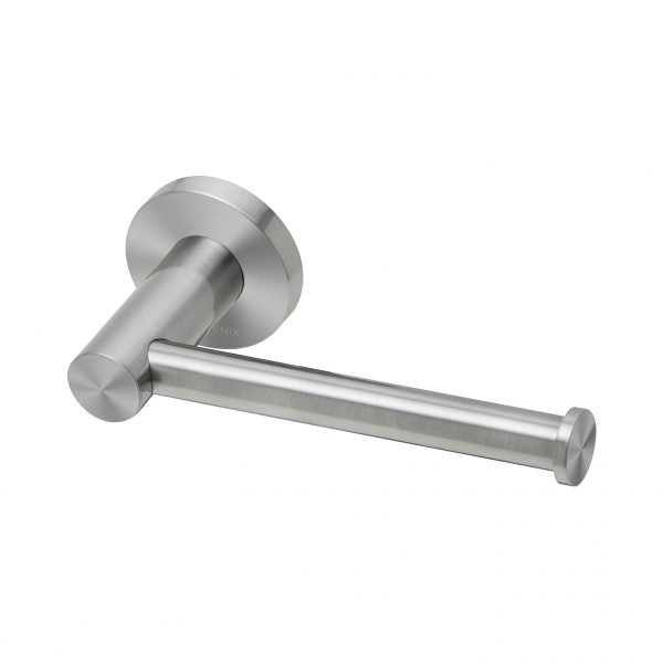 Phoenix Radii SS 316 Toilet Roll Holder Round Plate, Stainless Steel