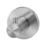 Phoenix Radii SS 316 Robe Hook Round Plate | Stainless Steel |