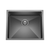 Retto 550mm x 450mm x 230mm Stainless Steel Sink | Brushed Gun Metal (black) |
