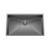 Retto 750mm x 450mm x 230mm Stainless Steel Sink | Brushed Gun Metal (black) |