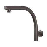 Phoenix Rush High-Rise Shower Arm | Gun Metal |