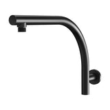 Phoenix Rush High-Rise Shower Arm | Matte Black |