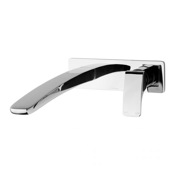 Phoenix Rush Bath Wall Mixer Set 280mm | Chrome |