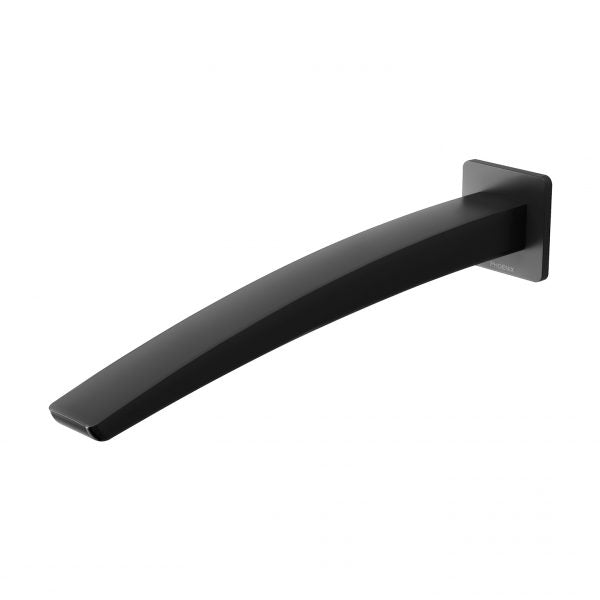 Phoenix Rush Basin/ Bath Wall Outlet 280mm | Matte Black |