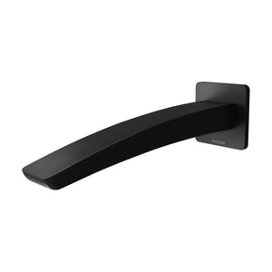 Phoenix Rush Basin/ Bath Wall Outlet 180mm | Matte Black |