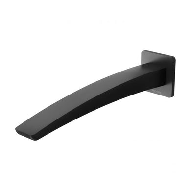 Phoenix Rush Basin/ Bath Wall Outlet 230mm | Matte Black |