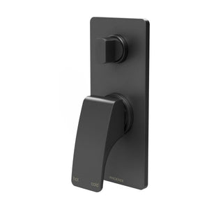 Phoenix Rush Shower/ Bath Diverter Mixer | Matte Black |