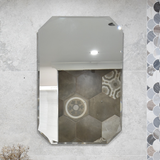 Radiant Jewel Frameless Mirror with Jewelled Edge | 4 Sizes, from 450mm to 1200mm |