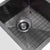 Retto 290mm x 450mm x 230mm Small Stainless Steel Sink | Brushed Gun Metal (black) |