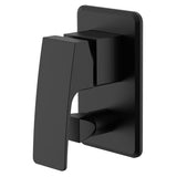 Retto Square Wall Diverter Mixer | Matte Black |