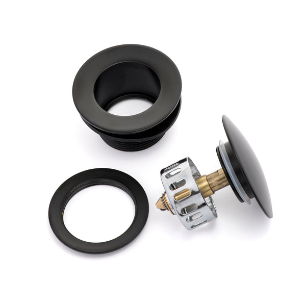 Dome Pop Short Bath Waste 40mm | Matte Black |