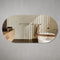 Pill Oval 1800mm x 900mm Frameless Mirror with Polished Edge