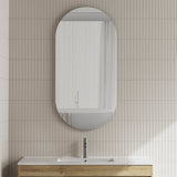 Pill Oval Frameless Mirror with Polished Edge | 15 sizes available, from 400mm to 1800mm |