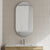 Pill Oval Frameless Mirror with Polished Edge | 14 sizes available, from 400mm to 1800mm |