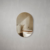 Pill Oval Frameless Mirror with Polished Edge | 15 sizes available, from 400mm to 1800mm |