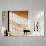 Retti Rectangular Frameless Mirror with Polished Edge and Rounded Corners | 25 sizes, from 400mm to 1800mm |