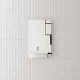 Retti Rectangular Frameless Mirror with Polished Edge and Rounded Corners | 25 sizes, from 400mm to 1800mm |