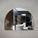 Arco Arch Frameless Mirror with Polished Edge | 11 sizes available, from 400mm to 1500mm |
