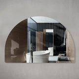Arco Arch Frameless Mirror with Polished Edge | 11 sizes available, from 400mm to 1500mm |