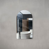 Arco Arch Frameless Mirror with Polished Edge | 11 sizes available, from 400mm to 1500mm |