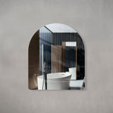 Arco Arch Frameless Mirror with Polished Edge | 11 sizes available, from 400mm to 1500mm |