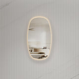 Riri Oblong Backlit LED Mirror with Polished Edge and Demister | 8 sizes available, from 400mm to 1800mm |