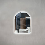 Arco Arch Backlit LED Mirror with Polished Edge and Demister | 11 sizes available, from 400mm to 1500mm |