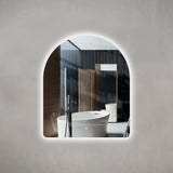 Arco Arch Backlit LED Mirror with Polished Edge and Demister | 11 sizes available, from 400mm to 1500mm |