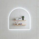 Arco Arch LED Mirror with Frosted Glass Border and Demister | 11 sizes available, from 400mm to 1500mm |
