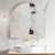 Arco Arch Mirror with Brushed Brass (gold) Frame | 5 sizes available, from 400mm to 1000mm |
