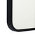 Arco Arch Mirror with Matte Black Frame | 5 sizes available, from 400mm to 1000mm |