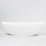 Whitehaven 600mm x 380mm Artificial Stone Above-Counter Basin, Matte White