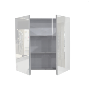 Cassia Mirror Shaving Cabinet 900mm with Polished Edge