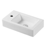 Space 42 Wall Hung 450mm x 260mm Basin | Gloss White |