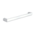 Thermogroup Square Single Bar Heated Towel Rail 632mm | Matte White |