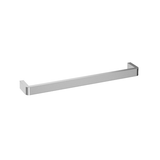 Thermogroup Square with Rounded Corners Single Bar Heated Towel Rail 640mm | Polished Stainless |