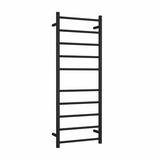 Thermogroup 10 Bar Thermorail Round Heated Towel Ladder 450mm | Matte Black |