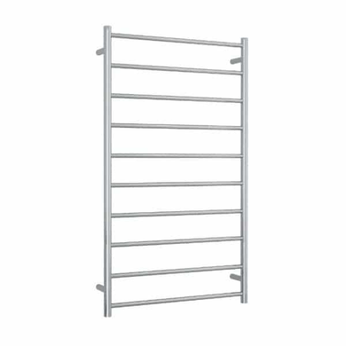 Thermogroup 10 Bar Thermorail Round Heated Towel Ladder 700mm | Polished Stainless |