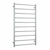 Thermogroup 10 Bar Thermorail Round Heated Towel Ladder 700mm | Brushed Stainless |
