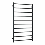 Thermogroup 10 Bar Thermorail Round Heated Towel Ladder 700mm | Matte Black |