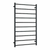Thermogroup 10 Bar Thermorail Round Heated Towel Ladder 700mm | Matte Black |